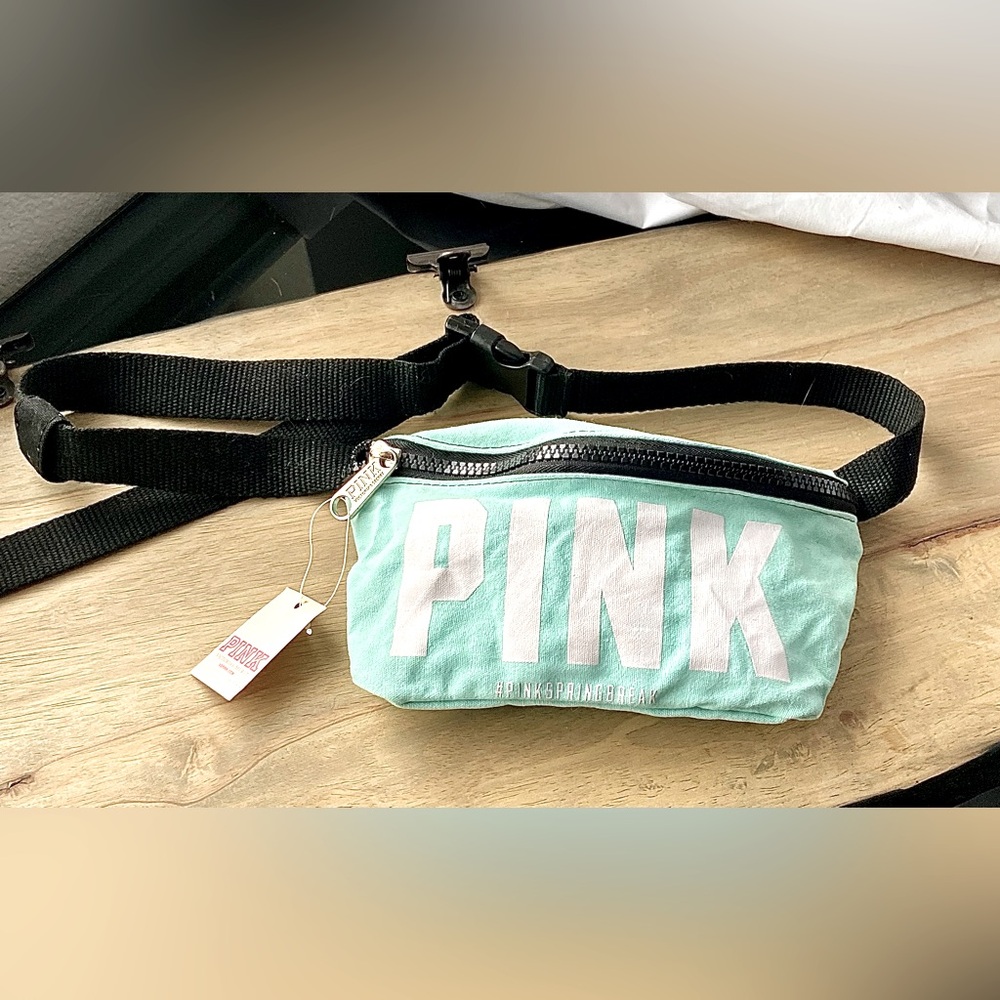 Victoria's Secret PINK Mint Green Fanny Pack #PinkSpringBreak